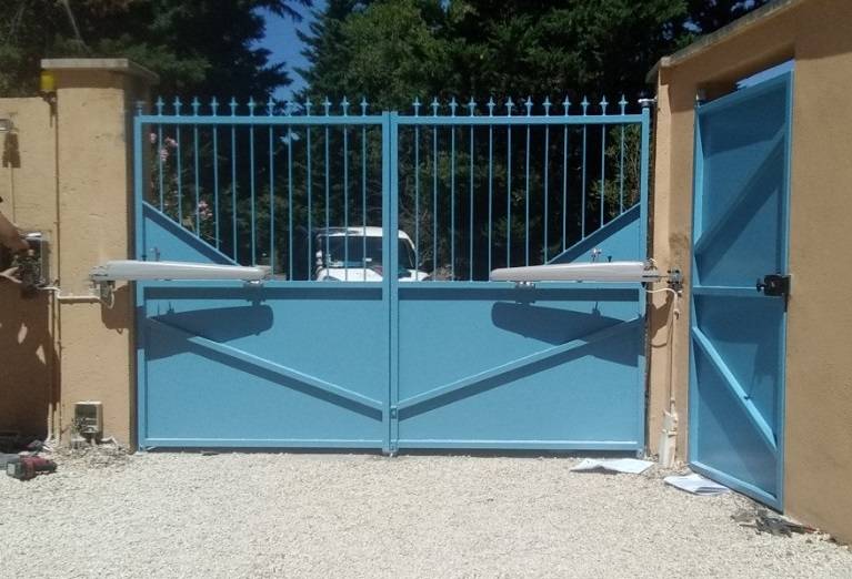 Portail rénové Tulette, vue intérieure