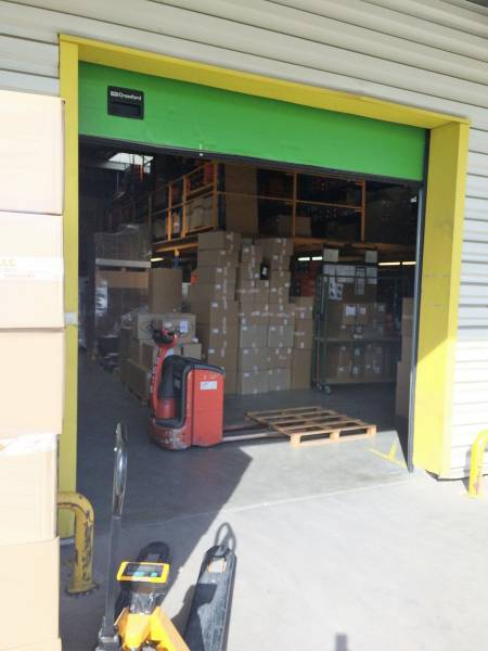 Porte sectionnelle industrielle sur mesure