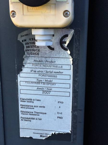 Maintenance porte rapie Maviflex Vaucluse