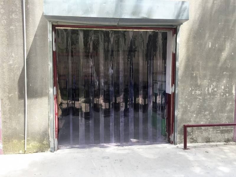 installation rideau transparent Cavaillon en Vaucluse