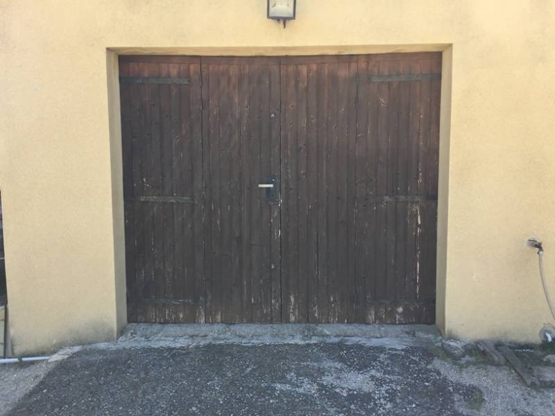 Changement porte de garage enroulable avec moteur SOMFY en Vaucluse (84)