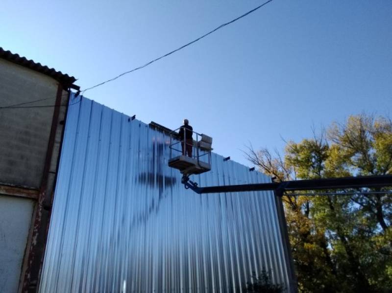 Utilisation d'une nacelle