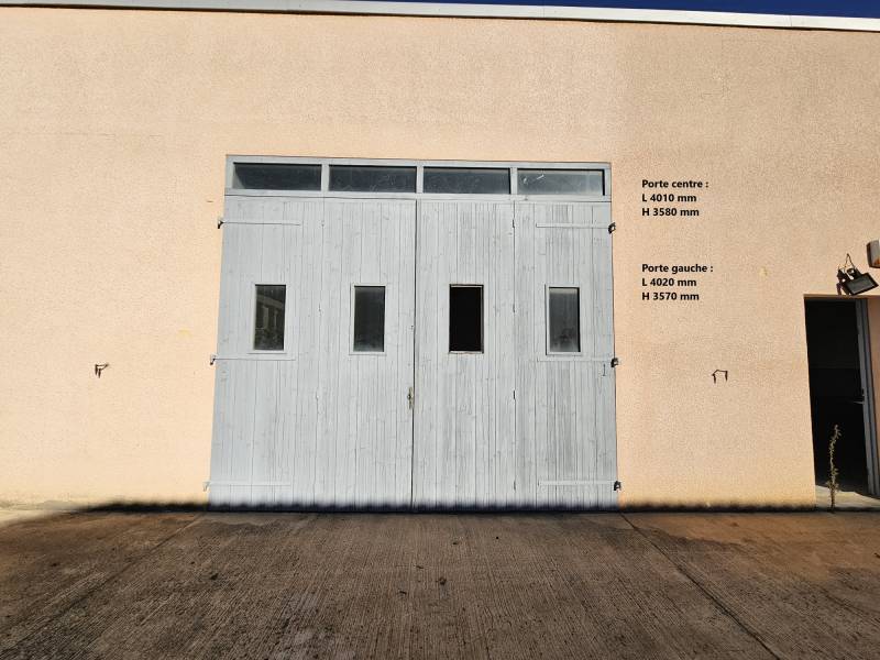 Porte bois avant remplacement